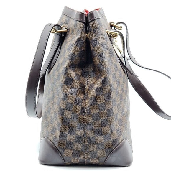 100% Authentic Louis Vuitton Hampstead MM Damier Ebene Tote Bag 700-71421 - Picture 4 of 16